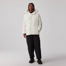 Herre - Hvid - Skaljakker Canada Goose Mens N.star White Expedition High-neck Shell-down Parka Jacket