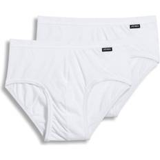 Boxers & Hotpants - White Panties Jockey Men's Elance Poco Brief 2 Pack White