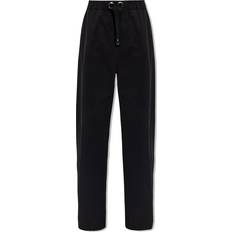 Versace Bukser & Shorts Versace Bomuldssnor Bukser Bomuld - Sort