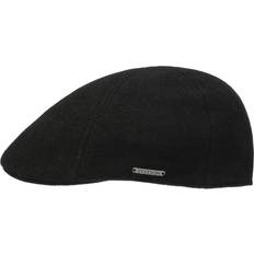 XXL Kepsar Stetson Texas Wool/Cashmere Black Gatsby Cap XXL 6263 svart