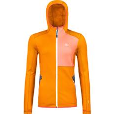 Dam - Gång & Vandring - Orange Jackor Ortovox Women's Fleece Hoody Fleece jacket XS, orange