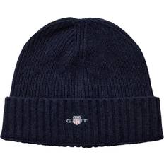 Gant Headgear Gant Shield Ribbed Wool-Blend Beanie