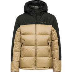 Champion Legacy Outdoor-Colorblock Hooded Jacket Män, Off White/Nero