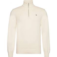 Gant Cotton Half Zip Cream