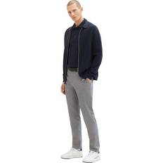 Chinos - Weiß Hosen Tom Tailor Stoffhosen slim chino bunt