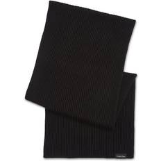 Ekologiska - Herr Halsdukar & Sjalar Calvin Klein Cotton Blend and Cashmere Scarf BLACK One
