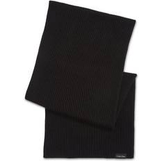 Calvin Klein Men Scarfs Calvin Klein Cotton Scarf - Black