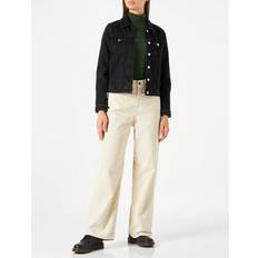 Bianco - Uomo Jeans JJXX Pantaloni da donna Gelly Wide Cord Hw - Blanc