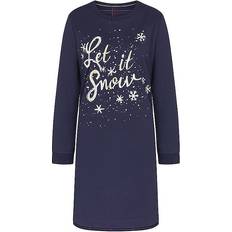 Vêtements de nuit Triumph Sleepshirt Nachthemd WINTER MOMENTS dunkelblau