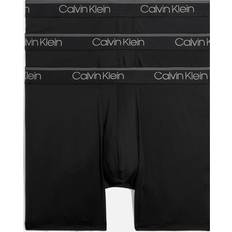 Calvin Klein Herr Kläder Calvin Klein 3-pack Micro Stretch Boxer Brief Black