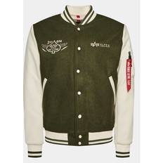 Alpha Industries Vêtements d'extérieur Alpha Industries Blouson Bomber Homme Taille Vert