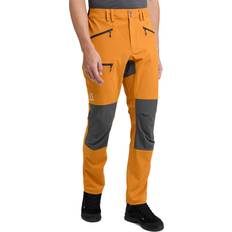 Amarillo - Hombre Pantalones Haglöfs Mid Slim Pant Men Desert Yellow/Magnetite - Herren