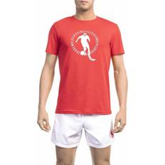 One Size T-shirts Bikkembergs BKK1MTS02 Red