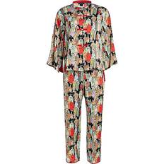 Silk Sleepwear Natori Dynasty Mandarin Pajama Set