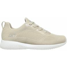 Femme - Naturel Sneakers Skechers Gymnastiksko, Dam Bobs Sport Squad Kvinna