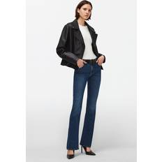 Men - Modal Trousers & Shorts 7 For All Mankind Womens Park Avenue Bair Bootcut-leg Mid-rise Stretch-denim Jeans