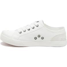 Rocket Dog Jazzin All White Trainers