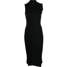 Versace Dresses Versace cut-out ribbed-knit midi dress women Viscose/Polyester Black