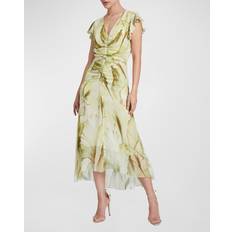 Santorelli Avery Flutter Sleeve Dress