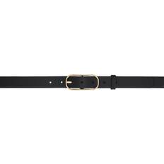 Anine Bing Accessories Anine Bing Harper Leather Buckle Belt - Black