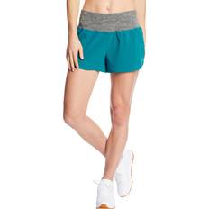 Champion Women Shorts Champion Women's C9 Knit Premium Running Shorts, 3.5" Mermaid/Ebony Heather