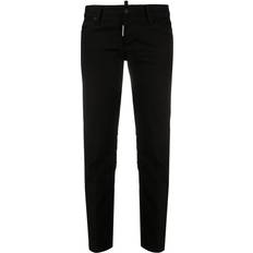 DSquared2 DSQUARED2 ICON Skinny Cropped Jeans BLACK