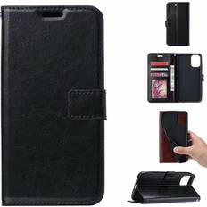 Cover samsung a41 ExpressVaruhuset Samsung A41 Plånboksfodral PU-Läder 4-FACK Svart