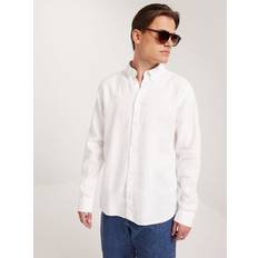 Les Deux Kristian Linen B.D. Shirt Linneskjortor White