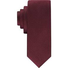 Calvin Klein Ties Calvin Klein HC Modern Gingham Tie - Burgundy