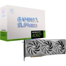 Msi gpu white MSI GeForce RTX 4060 Ti GAMING X SLIM WHITE HDMI 3 x DP 16GB