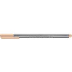 Beige Fineliners Staedtler Schreibstifte, 334 Fineliner triplus sand Sand