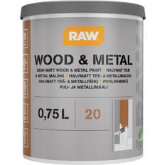 Raw Trä Metallf GL 20 0.75L Lackfärg Transparent 0.75L