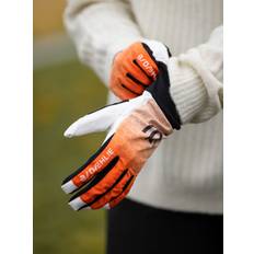Women's Glove Race Synthetic, 5, Shocking Orange