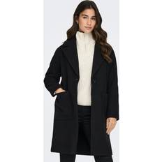 Long - Women Jackets Only Straight Buttoned Coat