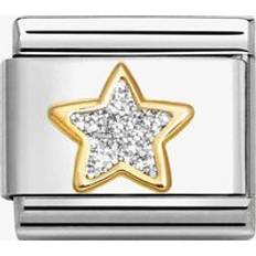 Jewellery Nomination CLASSIC Silver Glitter Star Charm 030220/19