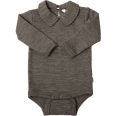 M Bodyer Børnetøj Joha Uld-bodysuit Beige Beige