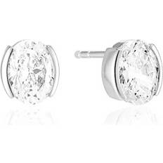 Sif Jakobs White Zirconia Ellisse Carezza Earrings SJ-E2350-CZ