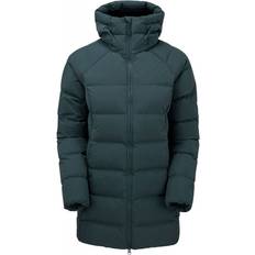 Montane F Tundra Hoodie Dunjakke Dame - Mørkegrøn