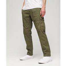 Superdry Uomo Pantaloni Superdry Herren Core Cargo Cargo - Vert