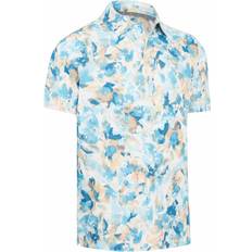 Callaway Polo Shirts Callaway X-Ray Floral Print Polo BRIGHT WHITE