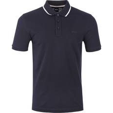 Boss Black Parlay 190 Polo Shirt in Dark Blue