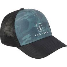 PGA tour Golf Mens Camo Trucker Cap duck Green