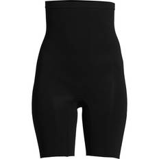 Elastane/Lycra/Spandex Shorts Spanx Everyday Seamless Shaping High Waist Shorts Very Black