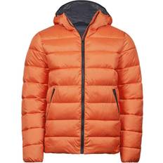 Orange - Unisex Jackets Tee jays Lite Hooded Padded Jacket