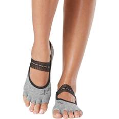 Grey - Yoga Underwear Fitness-Mad Womens/ladies Mia Amorous Half Toe Socks grey