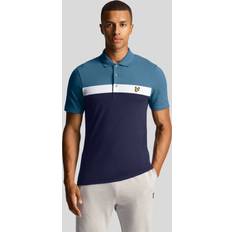 Oro - Uomo Polo Lyle & Scott Colour Block Bleu