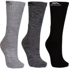 Trespass Men Underwear Trespass Mens Jackbarrow Casual Socks 3pk