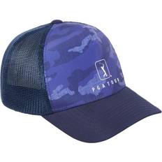 PGA tour Golf Mens Camo Trucker Cap peacoat