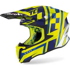 Motorcycle Helmets on sale Airoh Twist 2.0 TC21 Yellow Blue