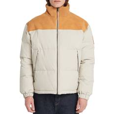 Timberland Mountain Welch Water-repellent Puffer Jacket For Men In Beige Beige